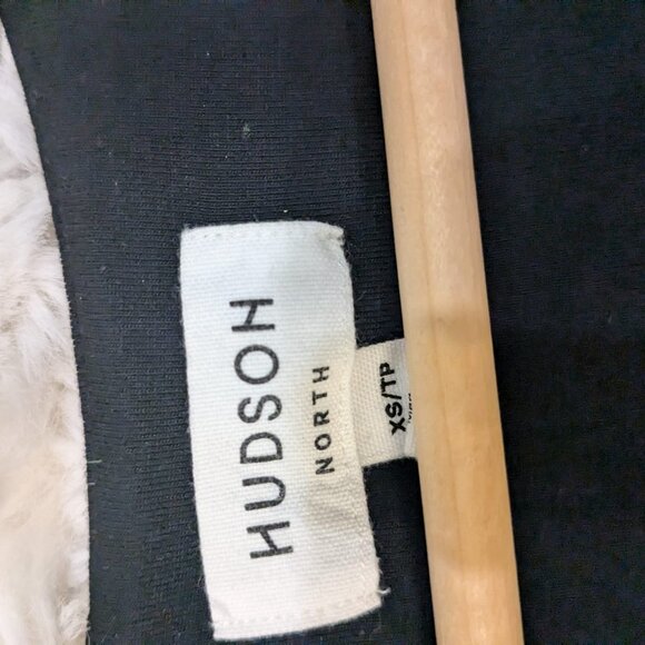 Sleeveless body suite double lined in Black by Hudson - Picture 2 of 2